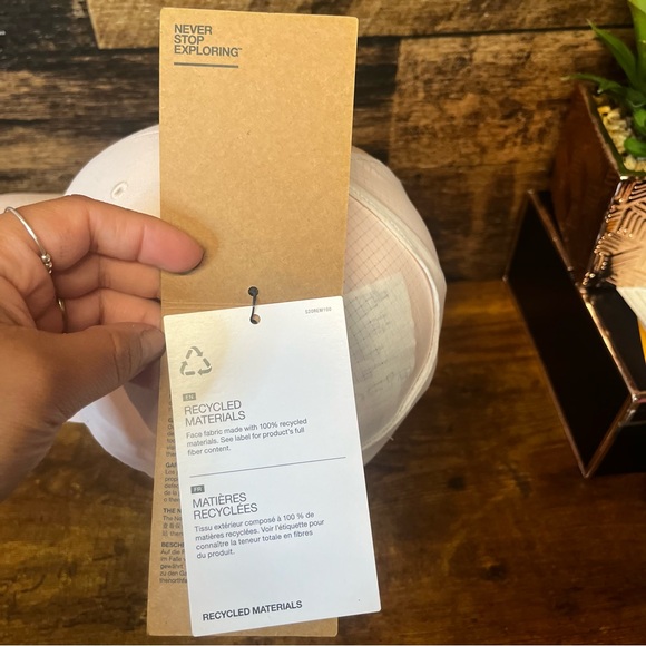 THE NORTH FACE Women Horizon Hat ponytale hole baseball l/xl - Picture 4 of 7